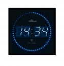 Horloge murale LED radio pilotée