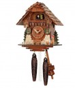 Horloge coucou 1 jour chalet traditionnel à ouverture