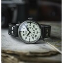 Montre Laco pilote acier sabl&eacute; Wien 42 861893 details