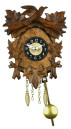 Mini horloge coucou &agrave; piles traditionnel pour enfant 14 cm