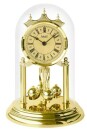 Pendule 400 jours en m&eacute;tal dor&eacute; 23 cm chiffres romains