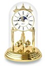 Pendule 400 jours en m&eacute;tal dor&eacute; 23 cm phase de lune