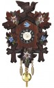 Horloge coucou &agrave; pile traditionnel pour enfants oiseau bleu