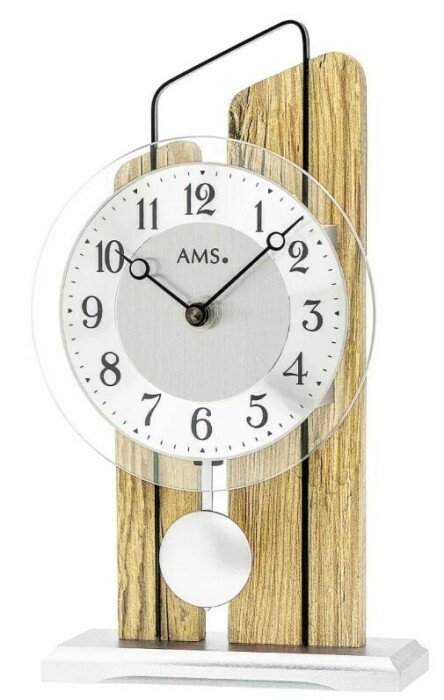 Pendule à poser à balancier en bois de Sonoma