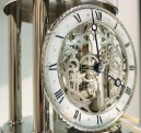 Pendule de table Astrolabium dor&eacute; zoom cadran