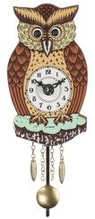 Horloge coucou hibou yeux mobiles