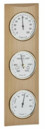 Barom&egrave;tre mural en bois thermom&egrave;tre hygrom&egrave;tre