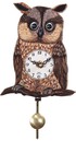 Horloge coucou chouette yeux mobiles