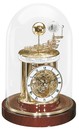 Pendule de table Astrolabium en bois d'acajou