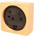 R&eacute;veil carr&eacute; en bois sonnerie progressive_arriere