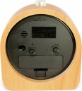 R&eacute;veil demi lune en bois sonnerie progressive_arriere