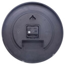 Pendule murale silencieuse bleue arriere