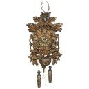 Horloge coucou de la For&ecirc;t-Noire &agrave; quartz motif chasse traditionnelle