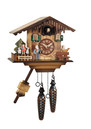 Horloge coucou musical petit chalet &quot;maison de Heidi&quot;