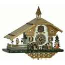 Horloge coucou Trenkle chalet moulin et brasserie 32 cm court