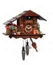 Horloge coucou musical 2 chalets