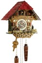Horloge coucou musical &agrave; piles &quot;le fermier&quot;
