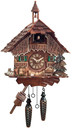 Horloge coucou musical chalet traditionnel