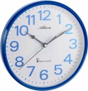 Pendule murale ronde bleue