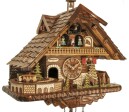 Horloge coucou musical &agrave; piles chalet petit train_zoom