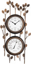 Pendule murale d'ext&eacute;rieur avec temp&eacute;rature