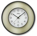 Horloge murale de bureau grise style moderne
