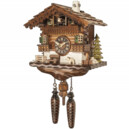 Horloge coucou musical &agrave; piles petit chien