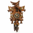 Horloge coucou m&eacute;canique traditionnel 1 jour fleur Edelweiss
