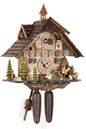 Horloge coucou m&eacute;canique 8 jours balan&ccedil;oire cheval