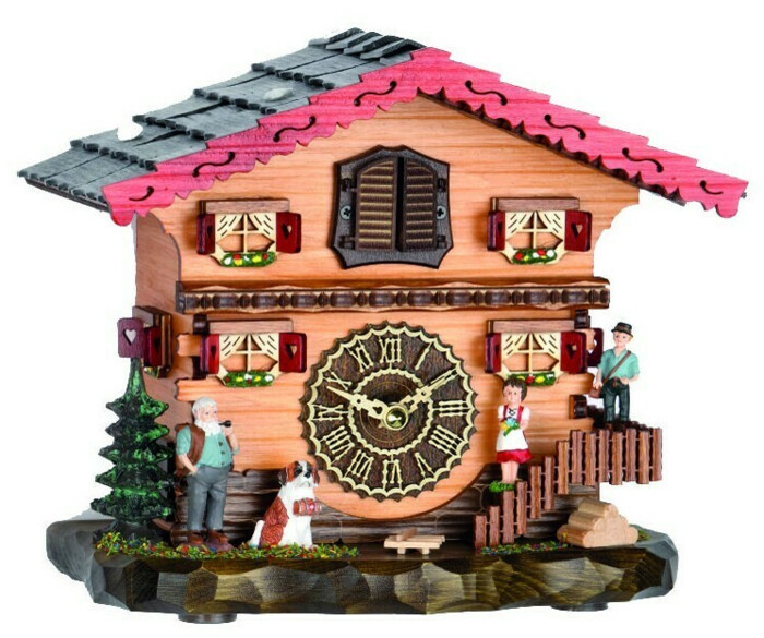 Coucou musical à poser en bois Heidi 22 cm