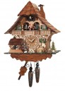 Horloge coucou musical b&ucirc;cheron 34 cm