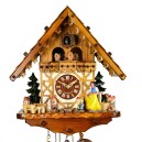 Horloge coucou m&eacute;canique 8 jours Blanche-Neige 40 cm zoom