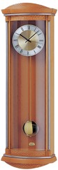 Pendule murale carillon à quartz en bois d'aulne à sonnerie Westminster