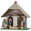 Chalet m&eacute;t&eacute;o maison Heidi 13 cm