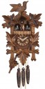 Horloge coucou traditionnel 1 jour musical th&egrave;me oiseau et tyroliens 37 cm