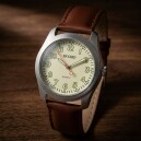 Montre pour homme Bayard cadran beige lecture claire_details