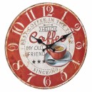 Pendule murale de cuisine vintage &quot;Coffee&quot;