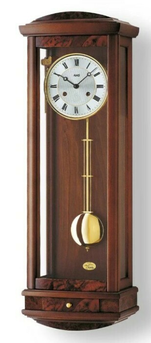 Carillon mécanique en bois de noyer sonnerie Bim Bam