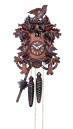 Horloge coucou traditionnel style feuilles