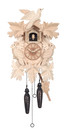 Horloge coucou m&eacute;canique traditionnel 1 jour en bois naturel