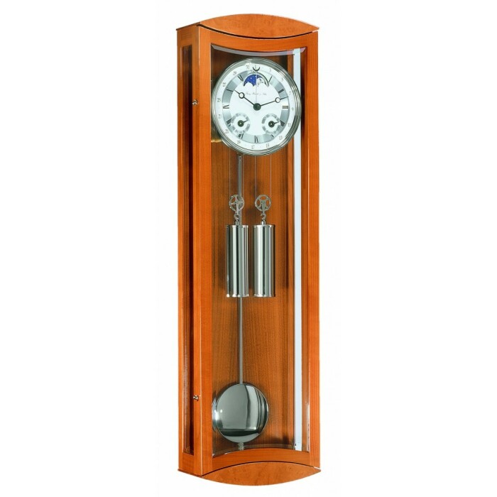 Pendule murale haut de gamme Hermle avec phases de lune