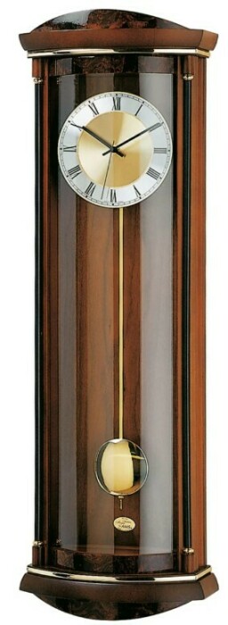 Carillon mural à quartz en noyer sonnerie Westminster