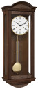 Carillon m&eacute;canique en bois de noyer &agrave; sonnerie Westminster