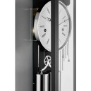 Carillon Westminster Hermle en bois noir petit seconde zoom profil