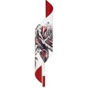 Horloge murale design artistique Hermle rose