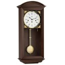 Carillon Westminster r&eacute;gulateur Hermle moderne en noyer