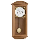 Carillon Westminster r&eacute;gulateur Hermle moderne en ch&ecirc;ne naturel