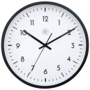 Pendule murale silencieuse blanche et lisible cadran blanc