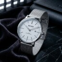 Montre argent&eacute;e en m&eacute;tal Bayard pour femme_details