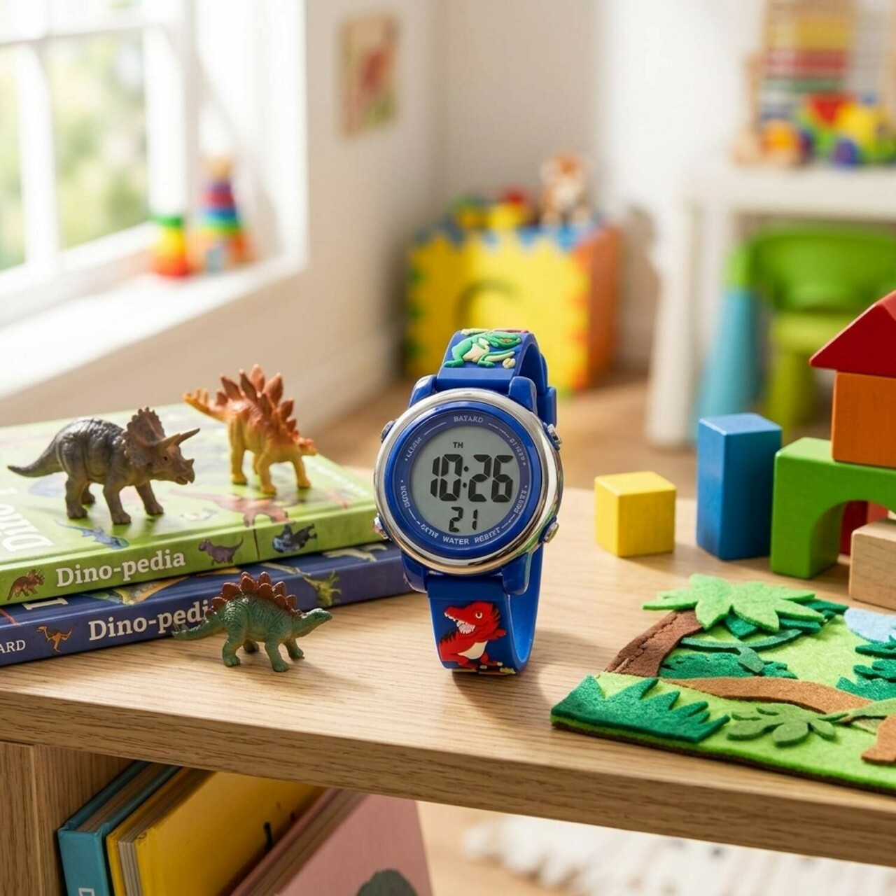 Montre digitale pour enfant dinosaures Bayard_lifestyle